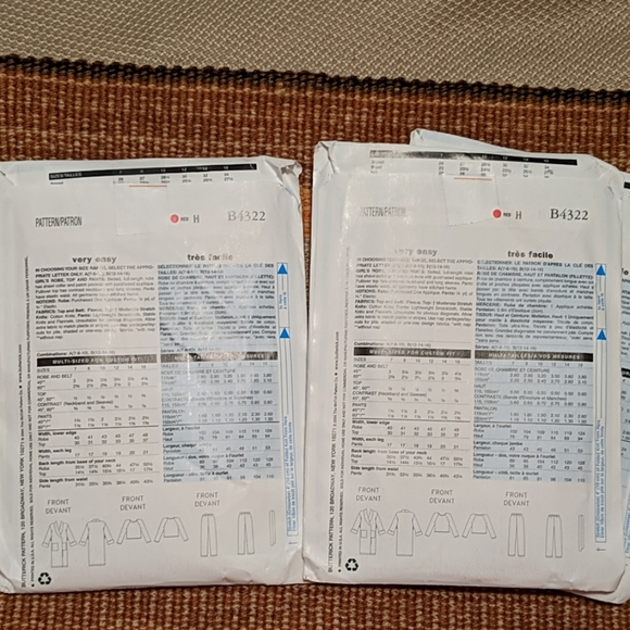 .. Butterick Pattern/ patron - Picture 2 of 5